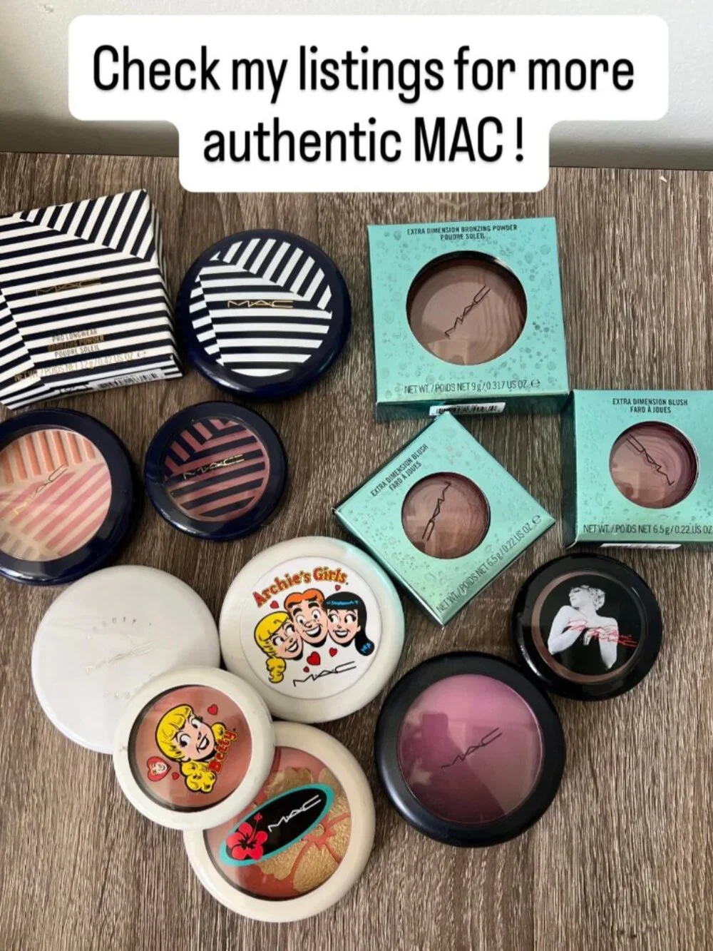 New w/o Box MAC Extra Dimension Blush Blazing Haute